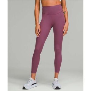 Lululemon | Base Pace High-Rise Tight 25" Vintage Plum Size 6